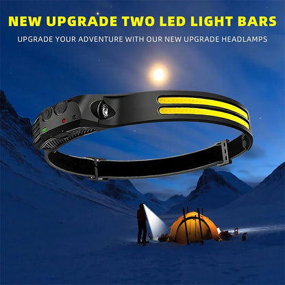 Wave LED Sensor Headlamp