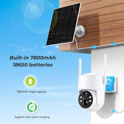 Smart Wireless Solar Security Camera