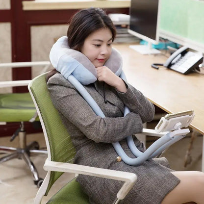 FlexiTravel NeckMate : 360° Phone & Tablet Pillow Holder