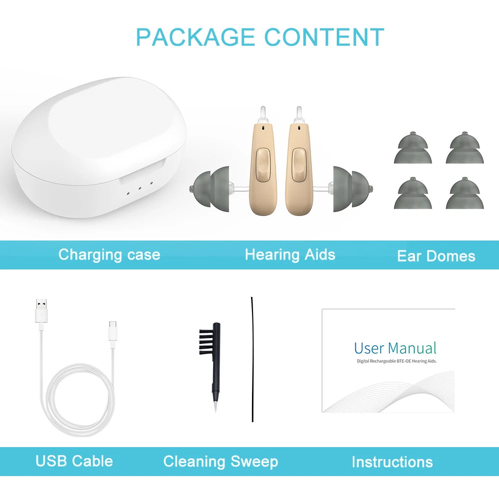 BTE Rechargeable Hearing Aid