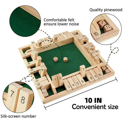 FlipTally Wooden Dice Game