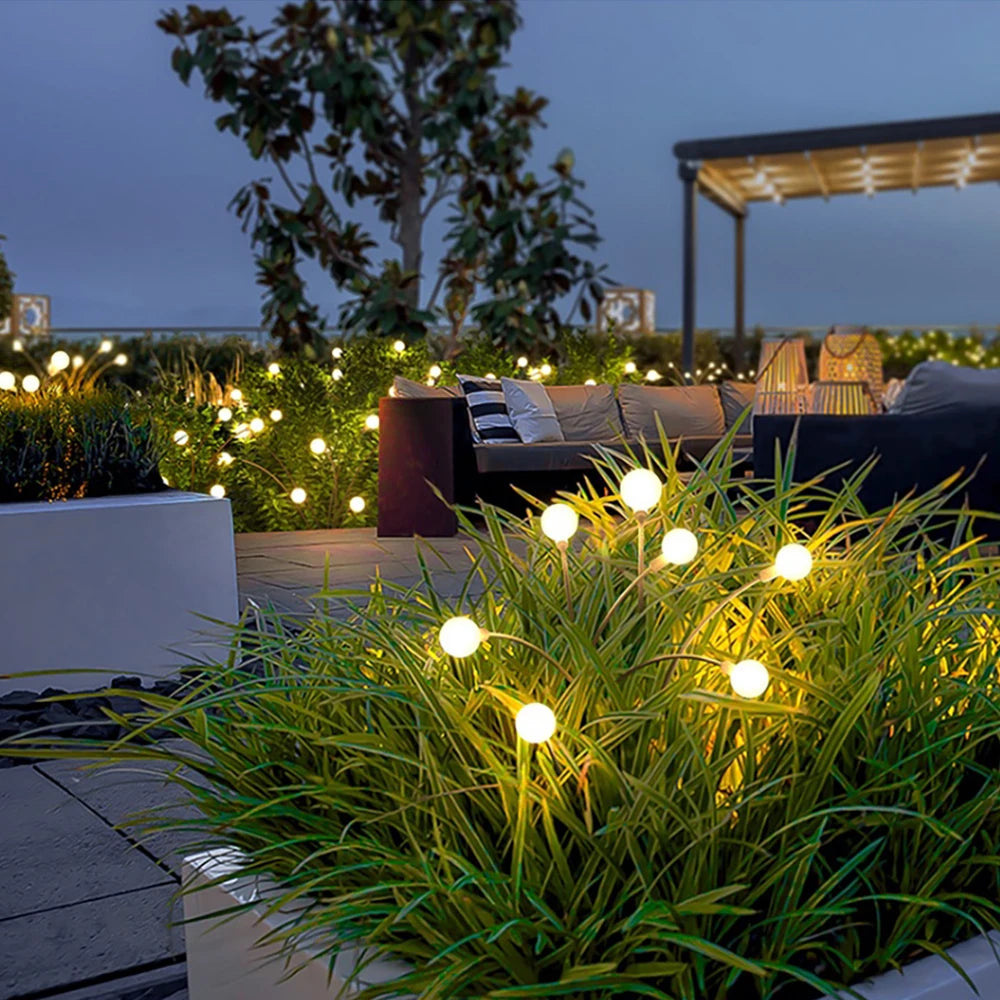 Solar Powered Firefly Garden Light