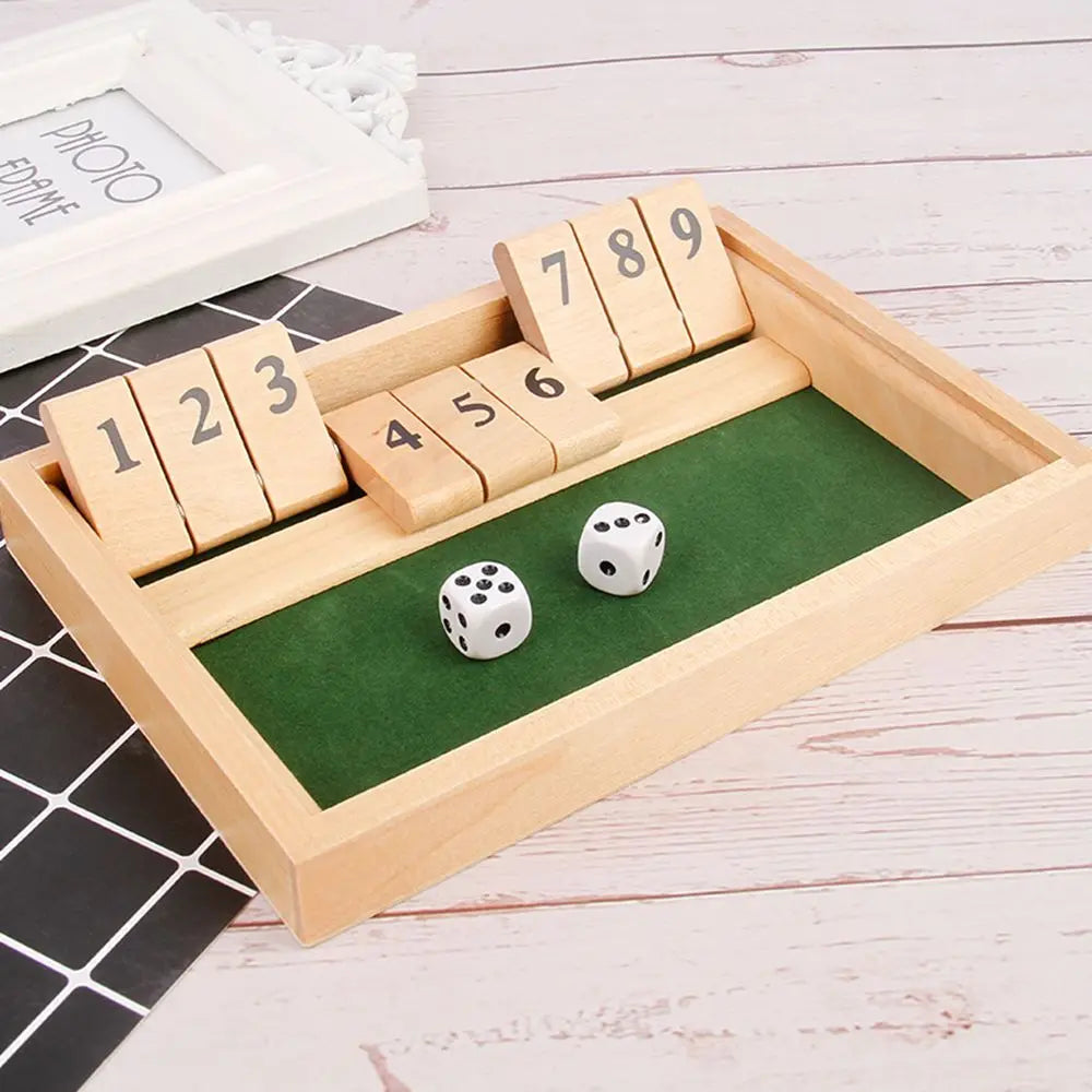 FlipTally Wooden Dice Game