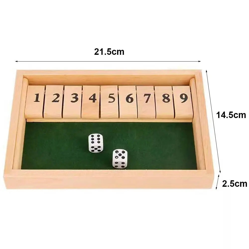 FlipTally Wooden Dice Game