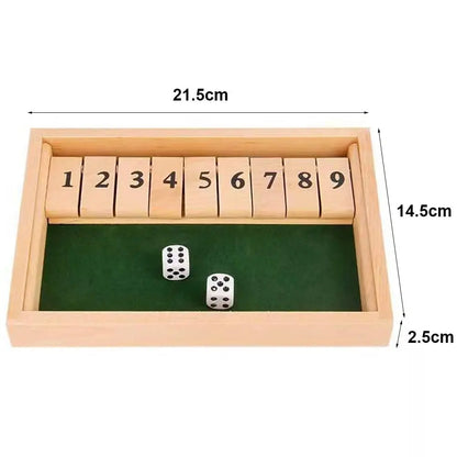 FlipTally Wooden Dice Game