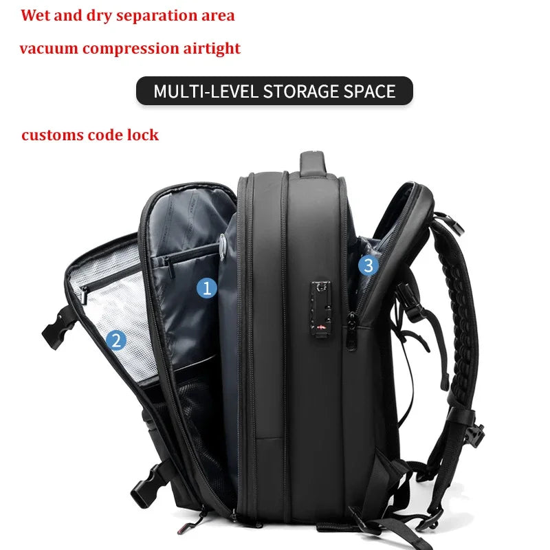 Expandable Multifunctional Large Capacity Backpack 🎒