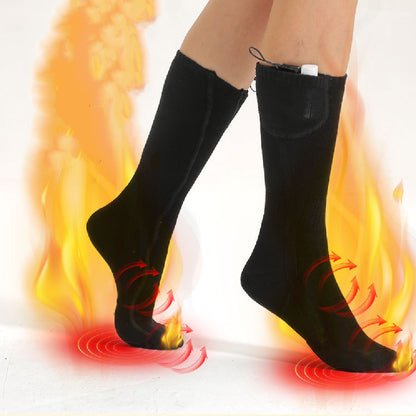 Heated Socks with Adjustable Temperature