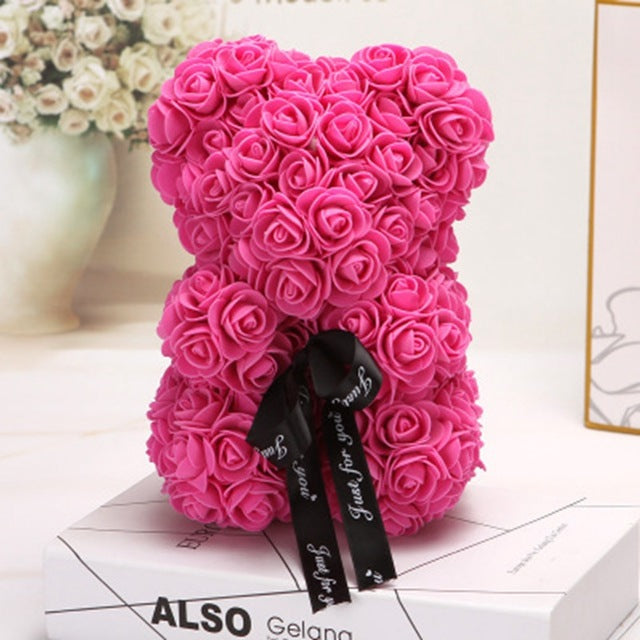Valentine's Day Eternal Rose Bear