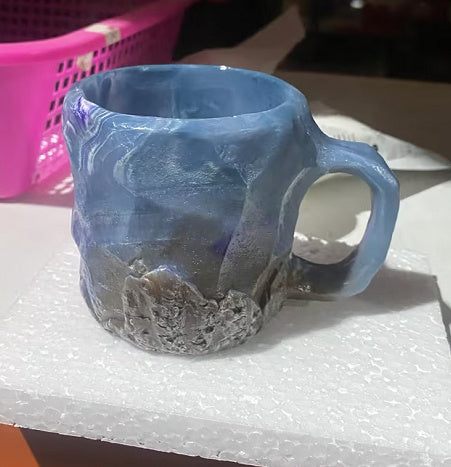 Elegant Mineral Crystal Coffee Mug