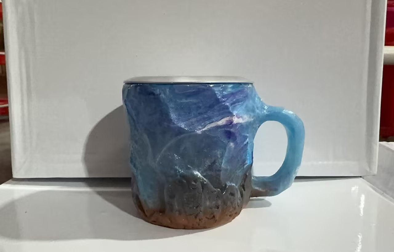 Elegant Mineral Crystal Coffee Mug