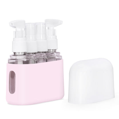 Mini Shampoo Dispenser Portable Travel Bottle Set