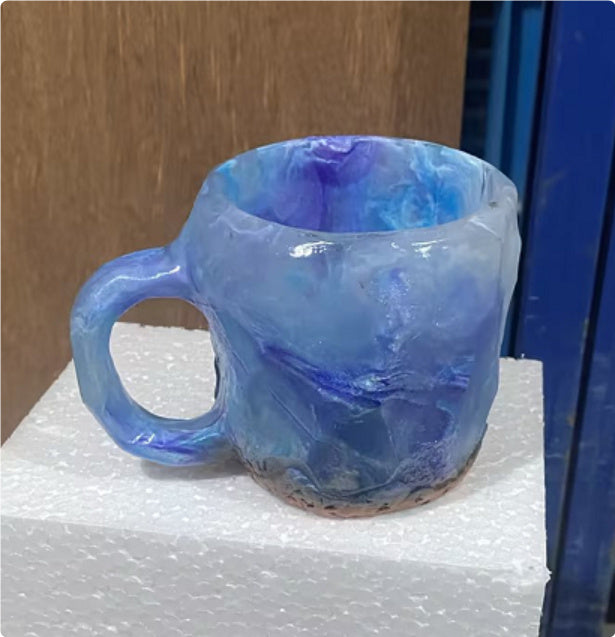 Elegant Mineral Crystal Coffee Mug