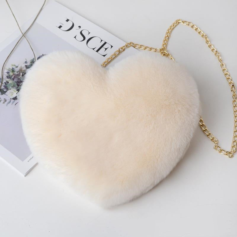 Heart Plush Handbag - Valentine’s Day Party Bag