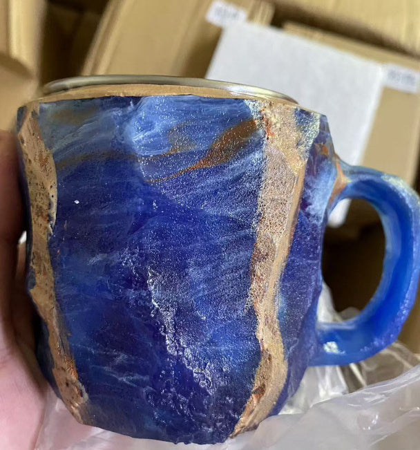 Elegant Mineral Crystal Coffee Mug