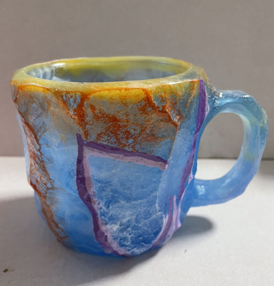 Elegant Mineral Crystal Coffee Mug