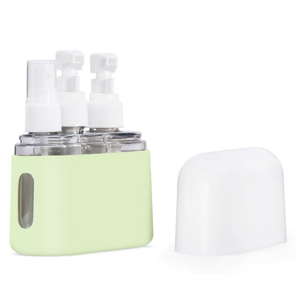 Mini Shampoo Dispenser Portable Travel Bottle Set