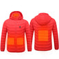 New Heated Jacket & Coat with USB Electric Heater & Thermal Clothing Heating Vest for Winter