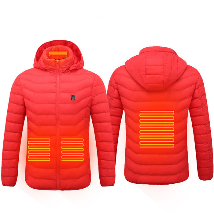 New Heated Jacket & Coat with USB Electric Heater & Thermal Clothing Heating Vest for Winter