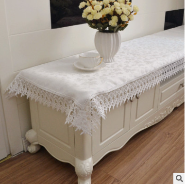 Rectangular lace coffee table tablecloth