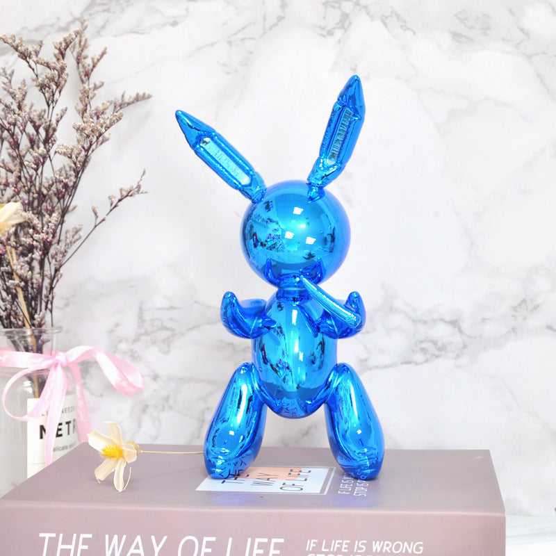 Balloon rabbit home decor