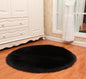 Round Soft Faux Sheepskin Fur Rugs