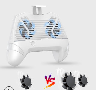 Phone Gamepad with fan charging for phone