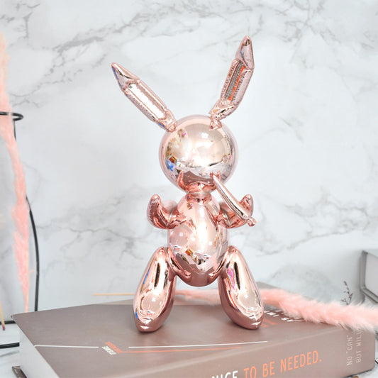 Balloon rabbit home decor