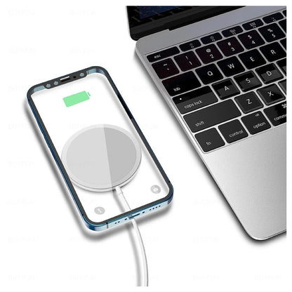 Mobile phone magnetic wireless charging