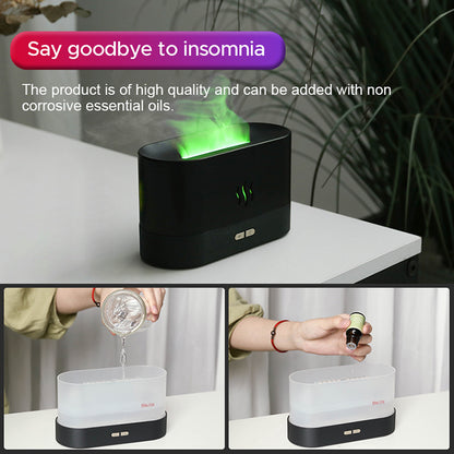 Flame Aroma Diffuser & Humidifier