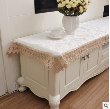 Rectangular lace coffee table tablecloth