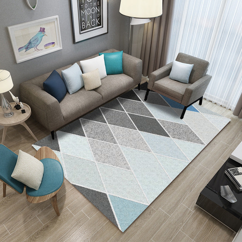 Geometric Coffee Table Cloakroom Carpet