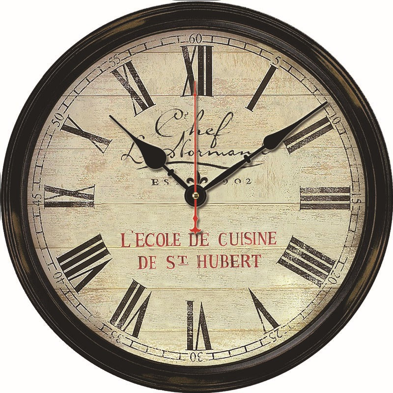 Vintage wall clock creative clock