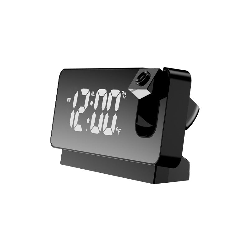 New 3D Projection Alarm Clock With LED Mirror