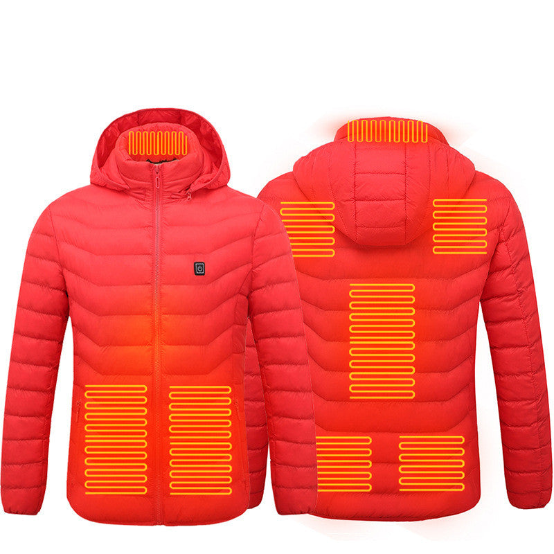 New Heated Jacket & Coat with USB Electric Heater & Thermal Clothing Heating Vest for Winter