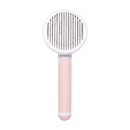 Hot New Hand-held Self-cleaning Pet Brush