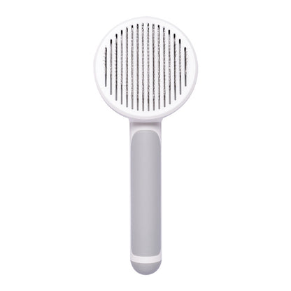 Hot New Hand-held Self-cleaning Pet Brush