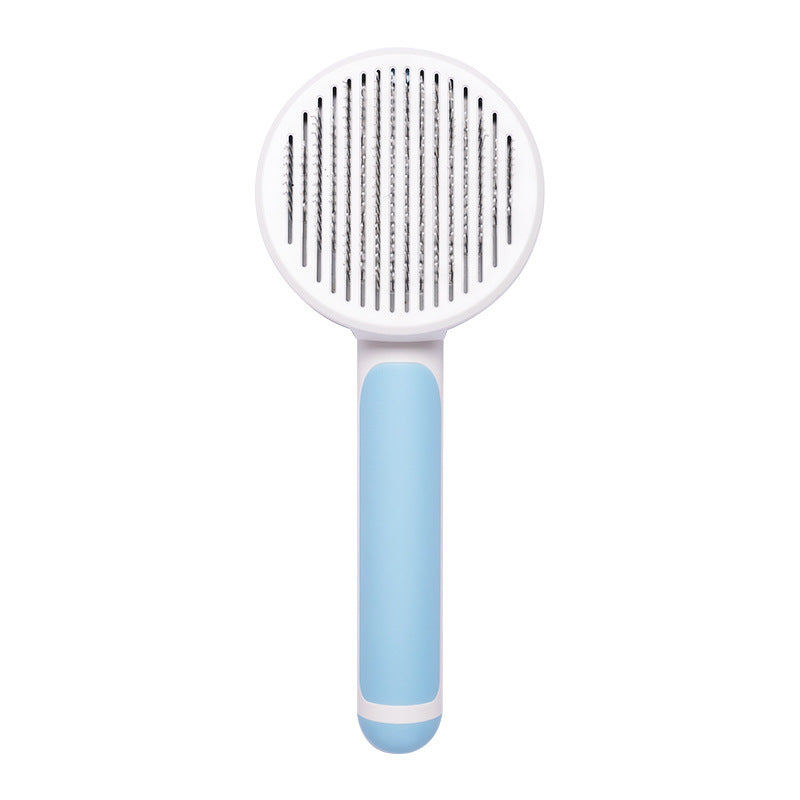 Hot New Hand-held Self-cleaning Pet Brush