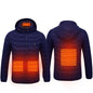 New Heated Jacket & Coat with USB Electric Heater & Thermal Clothing Heating Vest for Winter