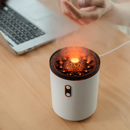 Volcanic Flame Aroma Humidifier