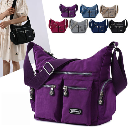 Women Shoulder Bags Multiple Pockets Waterproof Crossbody Bags