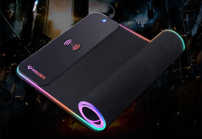 Wireless charging mouse pad mobile phone charging base