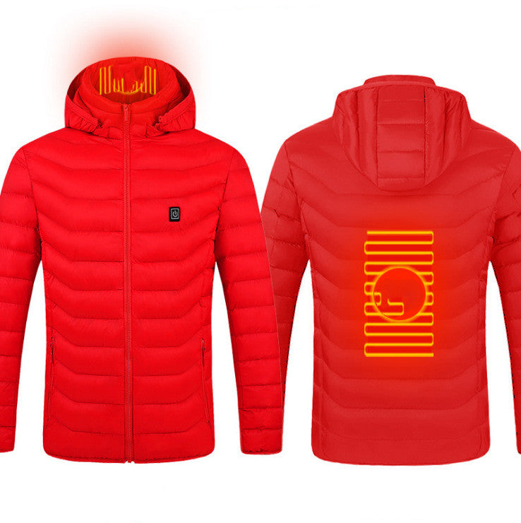 New Heated Jacket & Coat with USB Electric Heater & Thermal Clothing Heating Vest for Winter