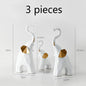 Owl Family Figurines Lovely Dancer Ornament Home Decor Accessories