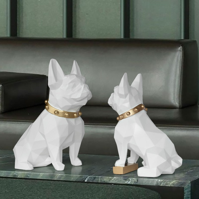 Dog Statue Home Decor Crafts