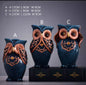 Owl Family Figurines Lovely Dancer Ornament Home Decor Accessories