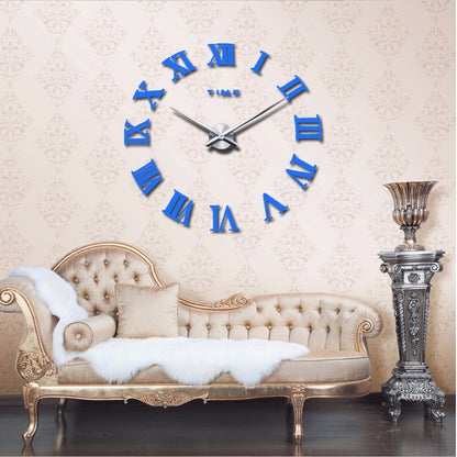 New 3D Home Decor Large Roman Clock