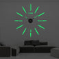 3D Luminous Wall Clock