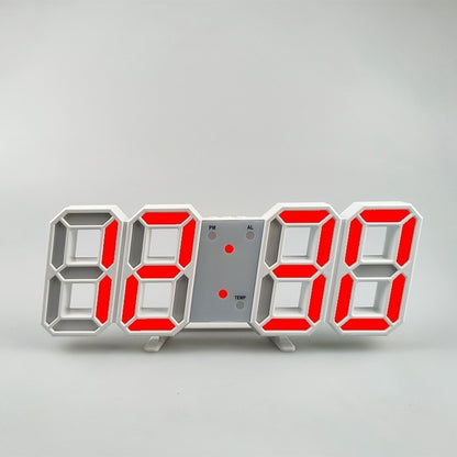 LED Digital Wall Clock with 3 levels Brightness