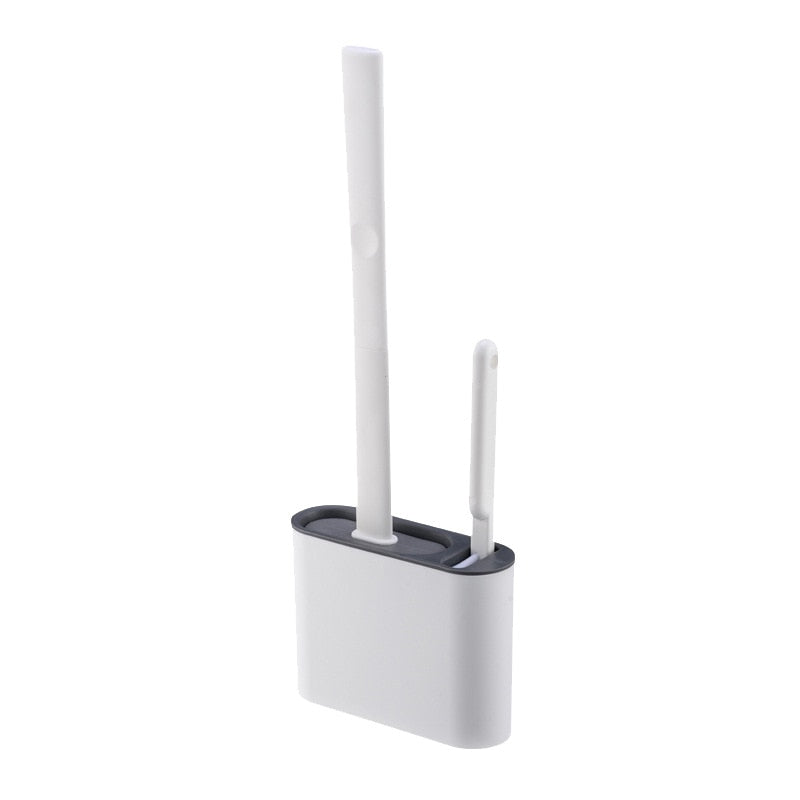 Silicone Toilet Brush & Holder