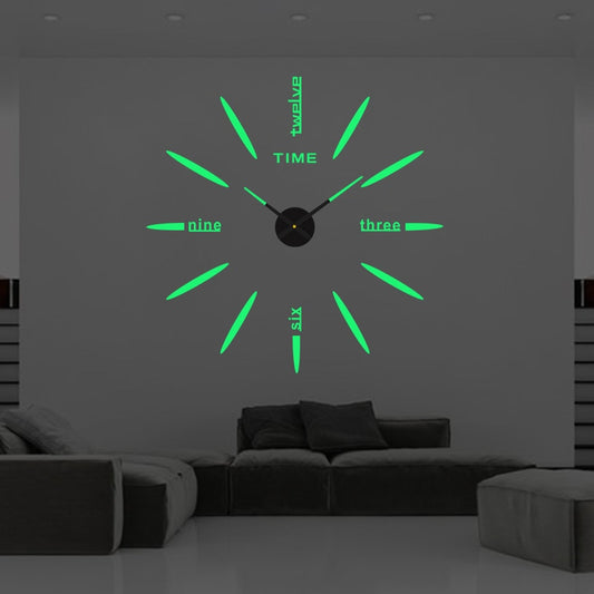 3D Luminous Wall Clock